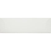 Daltile Stencil 4" X 12" Half Moon White