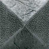 Daltile Anthology Armor 2" X 2" Deco Four Square Forged Steel