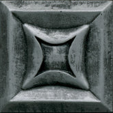 Daltile Anthology Armor 2" X 2" Deco Star Forged Steel