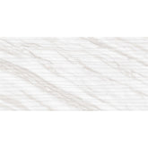 Daltile Perpetuo 12" X 24" Wave Timeless White