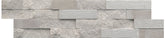 Emser Structure 6" X 24" Stacked Ledger Corner 3D Blue