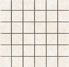 Emser Tesola 12"x12" Mosaic 2"x2" Cream