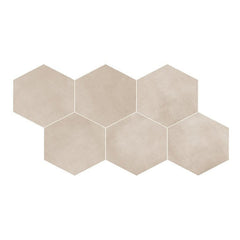 Daltile Scrapbook 8" X 9" Hexagon Cherished Greige