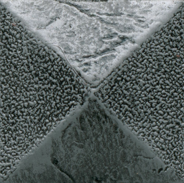 Daltile Anthology Armor 2" X 2" Deco Pyramid Forged Steel