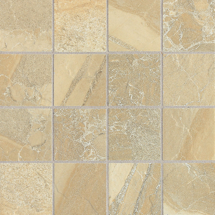 Daltile Ayers Rock 3" X 3" Mosaic Golden Ground