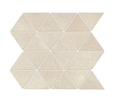 Daltile Chord 3" X 3" Mosaic Sonata White
