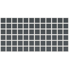 Daltile Color Wheel Mosaic 2" X 2" Straight Joint Matte Matte Chalkboard