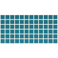 Daltile Color Wheel Mosaic 2" X 2" Straight Joint Glossy Ocean Blue
