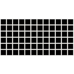 Daltile Color Wheel Mosaic 2" X 2" Straight Joint Matte Matte Black