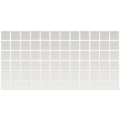 Daltile Color Wheel Mosaic 2" X 2" Straight Joint Matte Matte Arctic White