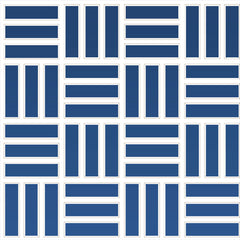 Daltile Color Wheel Mosaic 1" X 3" Lattice Weave Glossy Sea Breeze