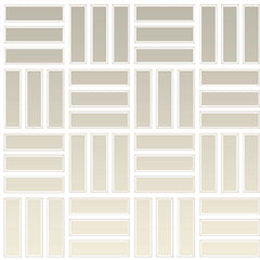 Daltile Color Wheel Mosaic 1" X 3" Lattice Weave Matte Matte Biscuit