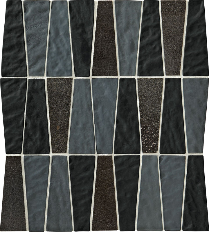 Daltile Fanfare Regal Pendant 11" X 12" Trapezoid Mosaic Baroness Bijou