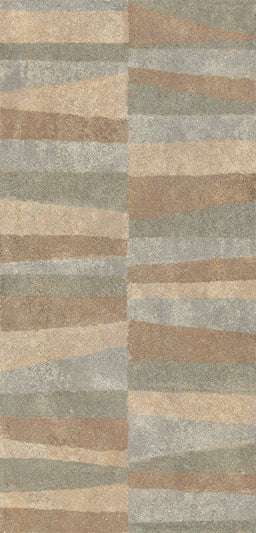 Emser Levata 47" X 98" Brushed  Slim Deco Mista