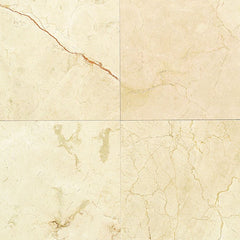 Daltile Marble 12" X 12" Polished Crema Marfil Cl