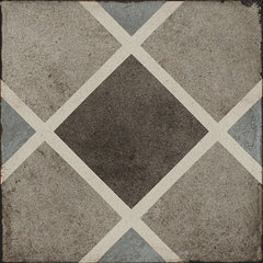 Daltile Quartetto 8" X 8" Deco Cool Rombo