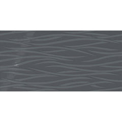 Daltile Showscape 12" X 24" Brushstroke Deep Gray