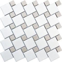 Emser Spin 11"x11" Dot Mosaic  Fawn