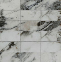 Emser Parkview 12" X 12" Stack Mosaic 2" X 6" Polished  Astral 