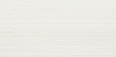 Daltile Fabric Art 12" X 24" Modern Linear White