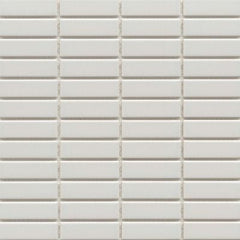 Emser Catch 11" X 12" Stack Mosaic 1" X 3" Glossy Gray 