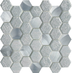 Emser Glitz 12"x12" Mosaic 1.89"X2.2" Glory