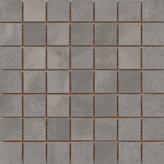 Emser Cosmopolitan 12" X 12" Mosaic 2" X 2"  Steel 