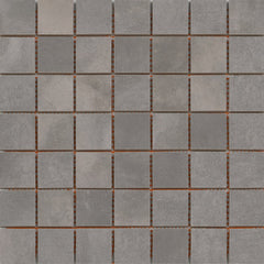 Emser Cosmopolitan 12" X 12" Mosaic 2" X 2"  Steel 