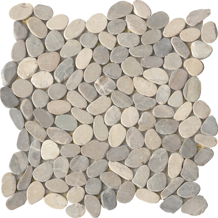 Emser Opuscar 12"x12" Pebble Mosaic Fair