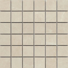 Emser Sterlina II 12" X 12" Mosaic 2" Hexagon Matte  Ivory 
